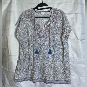 J. Jill tasseled women’s top size medium